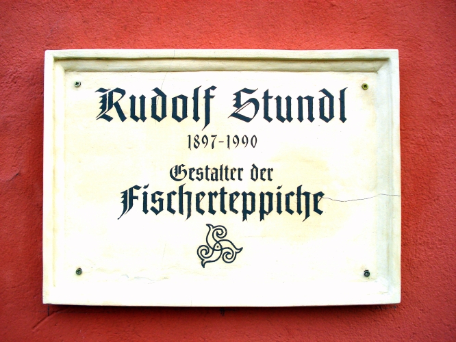 Gedenktafel an Rudolf Stundl
